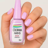 ESMALTE COLORAMA ZAZÁ LINHA RETRO 8ML INVILA - Tudo para unhas em gel
