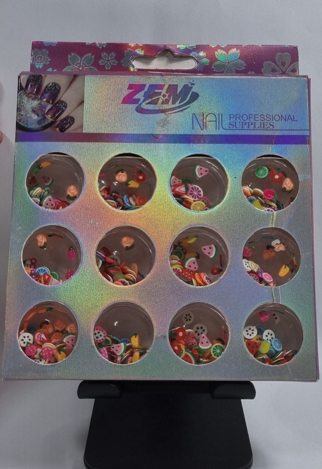 KIT FRUTINHAS ZEM- 12 UND INVILA - Tudo para unhas em gel