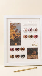 KIT ESMALTE MAGNÉTICO 12 CORES – COLEÇÃO OUTONO D&Z