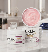 GEL BRILIA NAILS GEL CONTROL MOLDE F1 COVER NUDE SHINE 25G
