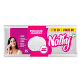 ALGODÃO DISCO 50UND -NATHY INVILA - Tudo para unhas em gel