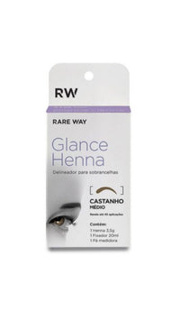 HENNA GLANCE CASTANHO MÉDIO 3,5G INVILA - Tudo para unhas em gel