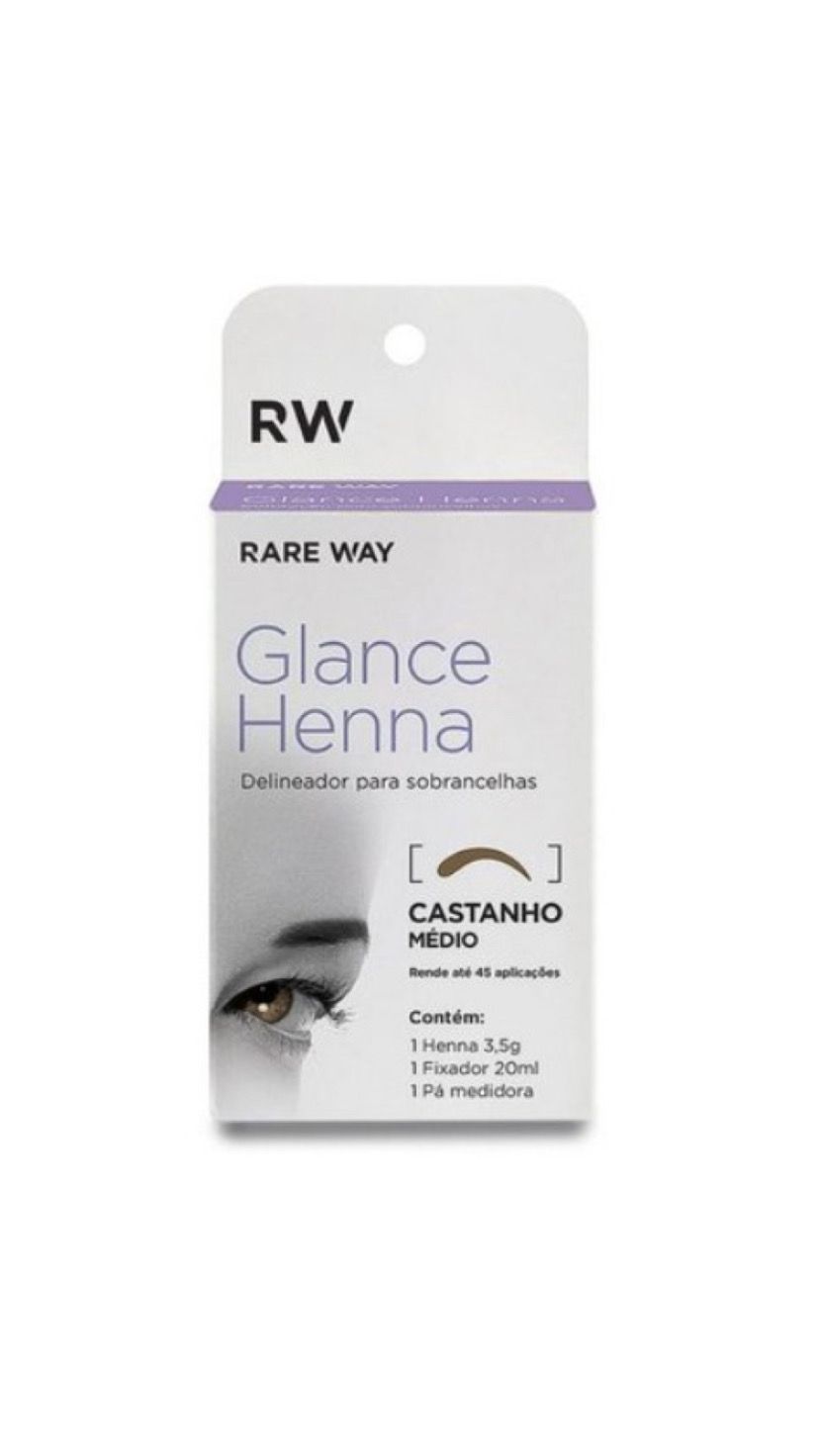 HENNA GLANCE CASTANHO MÉDIO 3,5G INVILA - Tudo para unhas em gel