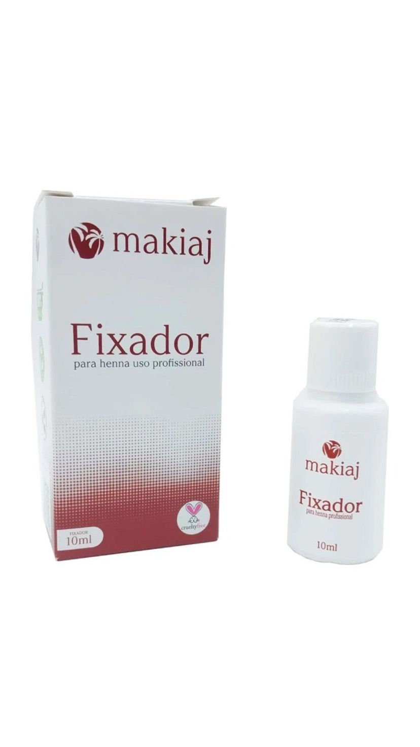 FIXADOR PARA HENNA 10ML -MAKIAJ INVILA - Tudo para unhas em gel
