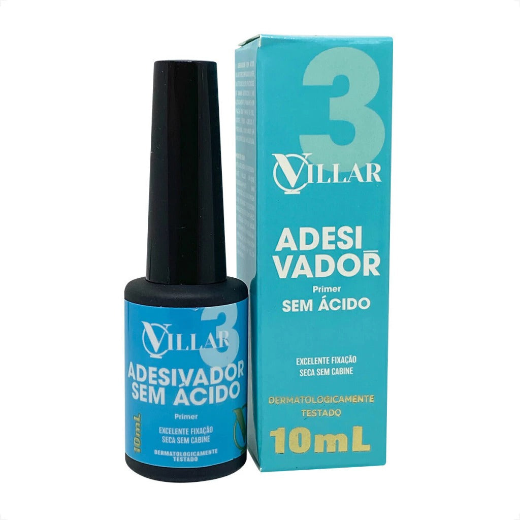 PRIMER SEM ACIDO VILLAR 10ML INVILA - Tudo para unhas em gel