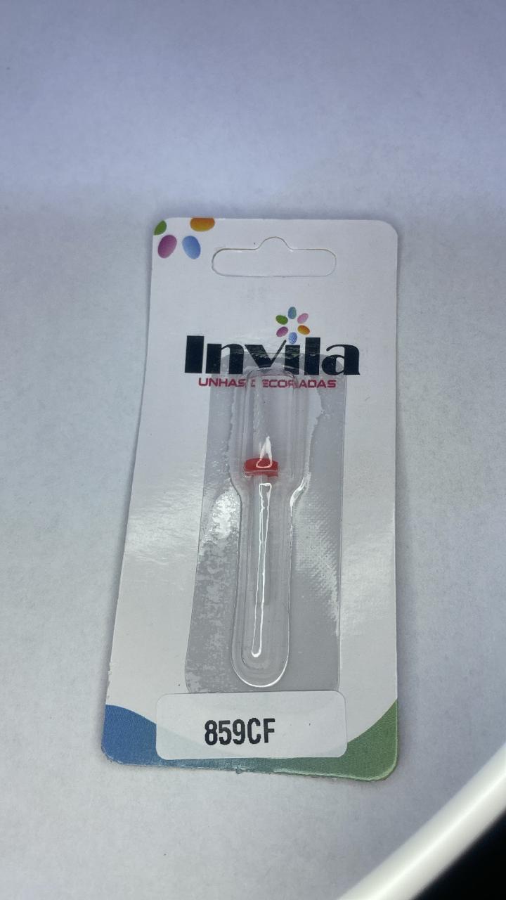 BROCA DE CERÂMICA 859CF -INVILA INVILA - Tudo para unhas em gel
