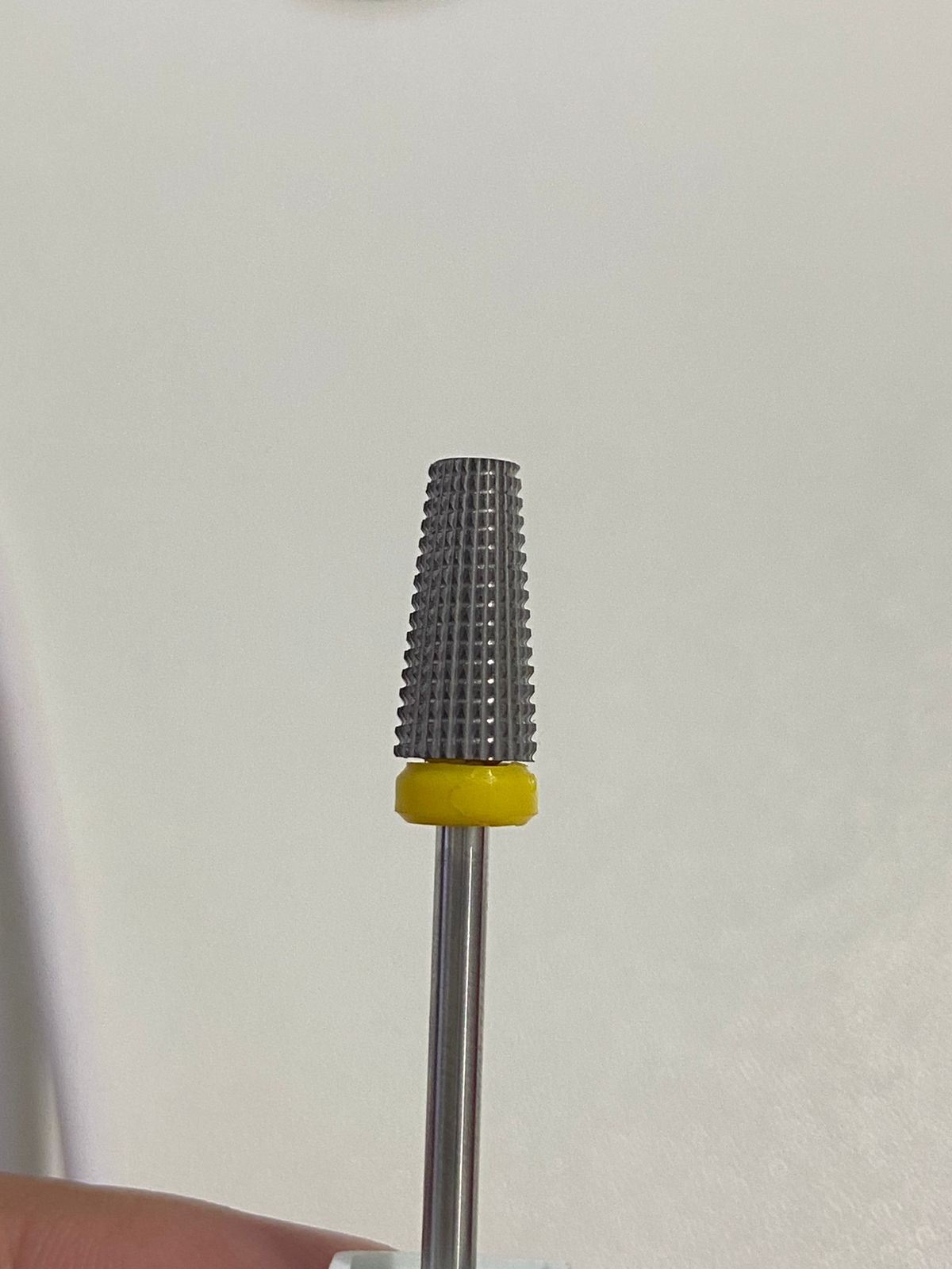 BROCA DE TUNGSTÊNIO 3 EM 1 AMARELA INVILA - Tudo para unhas em gel