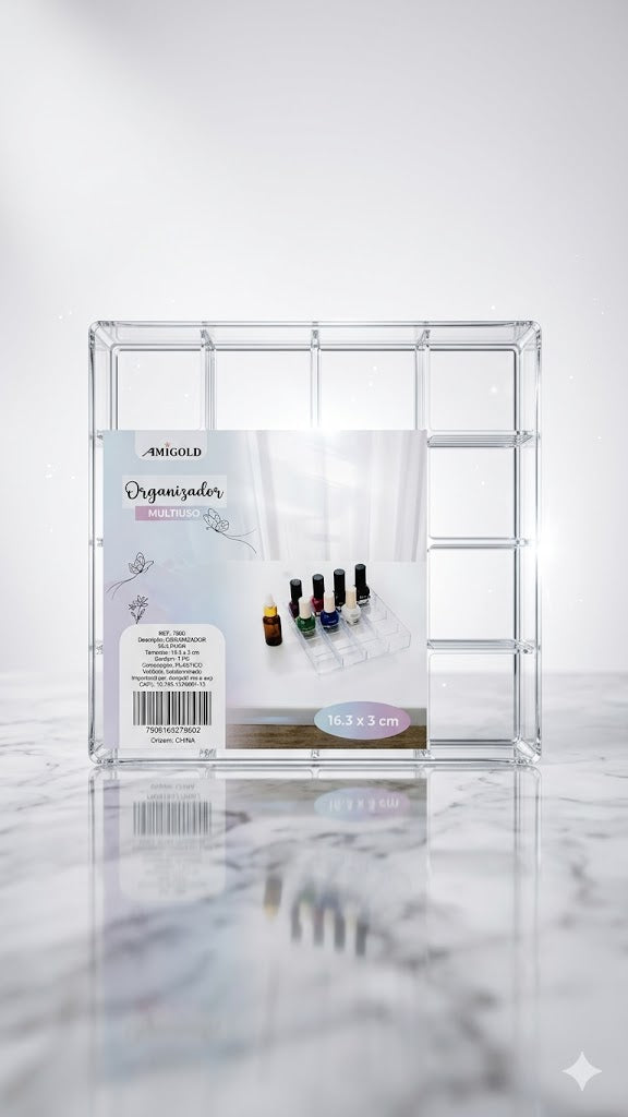 ORGANIZADOR MULTIUSO AMIGOLD 16,3x3cm