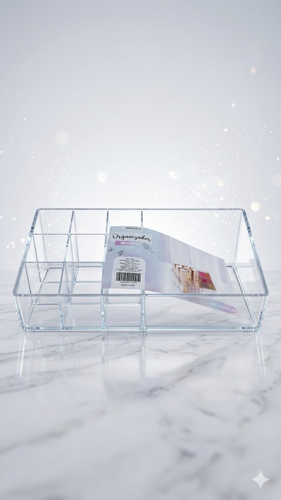 ORGANIZADOR MULTIUSO AMIGOLD 16,3x8x5,5cm