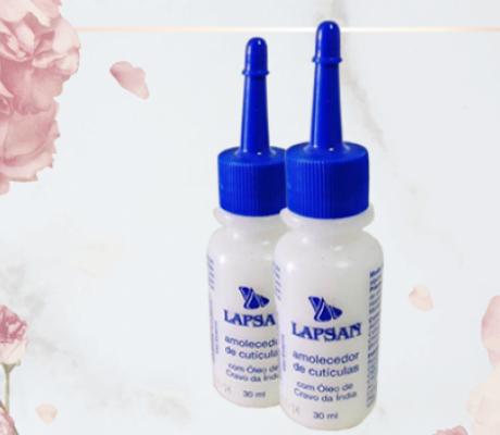 AMOLECEDOR DE CUTÍCULA COM ÓLEO DE CRAVO 3OML - LAPSAN INVILA - Tudo para unhas em gel