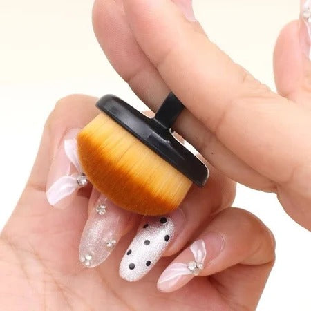 ANEL COM ESCOVINHA INVILA - Tudo para unhas em gel