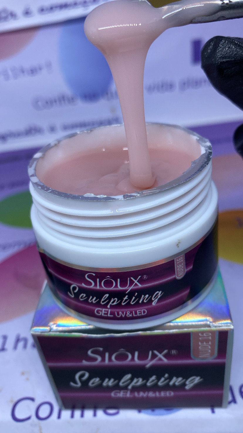 Sculpting Gel Uv Led 15g – Nude 16– Siôux INVILA - Tudo para unhas em gel