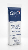 PAPEL PARA DEPILAÇAO STANDARD 100UNIDADES - SANTA CLARA