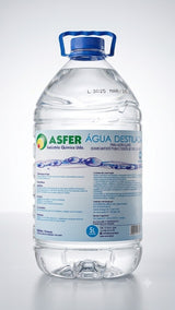 ÁGUA DESTILADA 5L - ASFER
