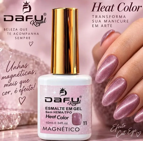 ESMALTE EM GEL LINHA HEAT COLOR - DAFU