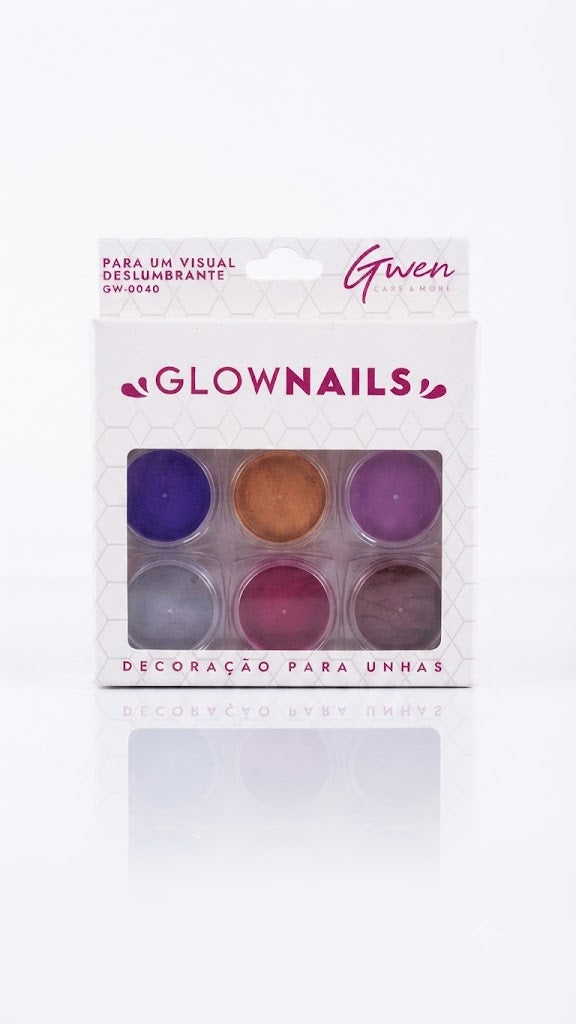 PO SEREIA 6UNIDADES - GLOW NAILS