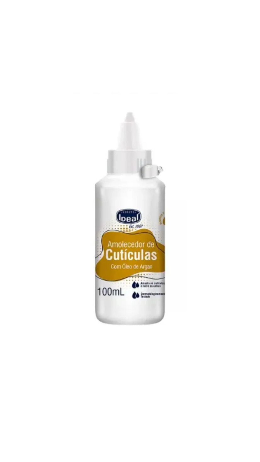 MOLECEDOR DE CUTICULA COM ÓLEO DE ARGAN 100ML  -IDEAL INVILA - Tudo para unhas em gel