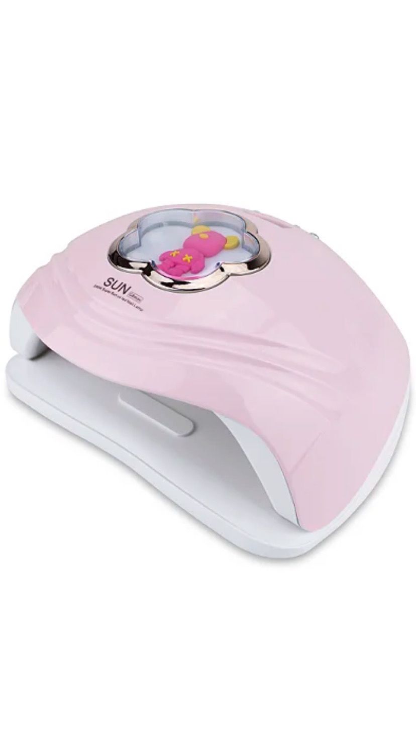 CABINE LED UV COM URSO -ROSA INVILA - Tudo para unhas em gel