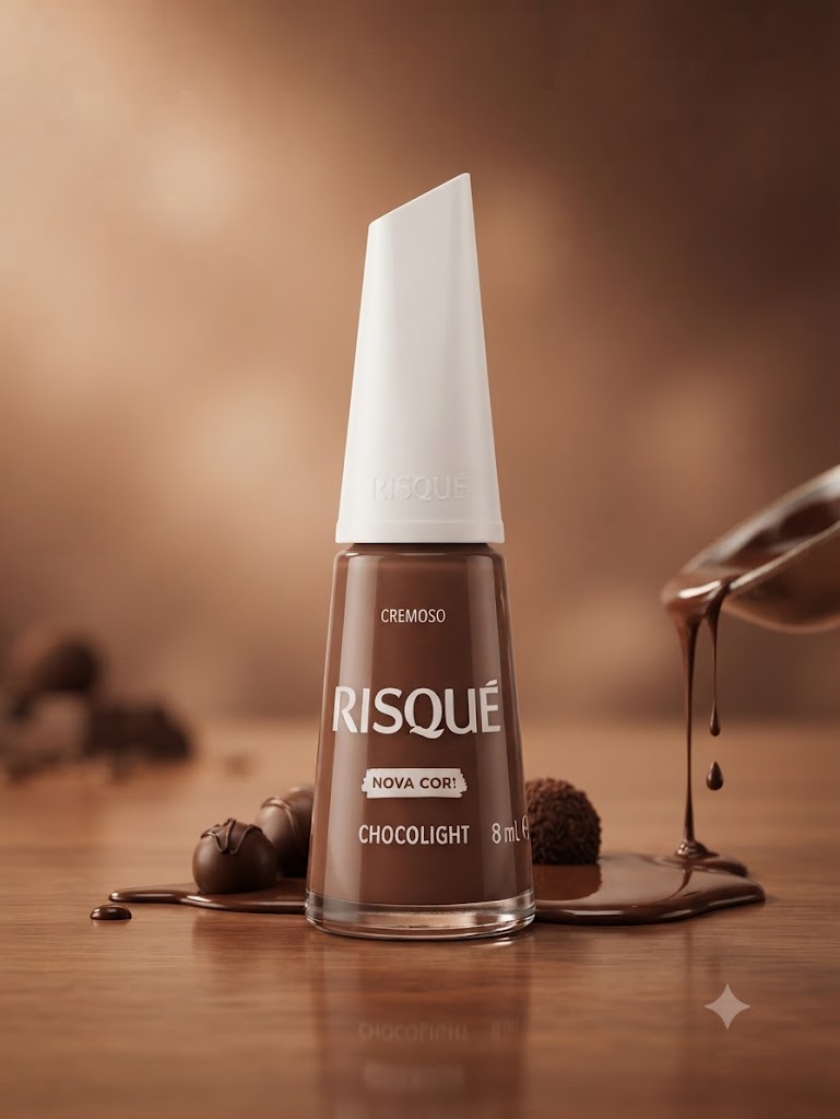 ESMALTE RISQUE 8ML CHOCOLIGHT
