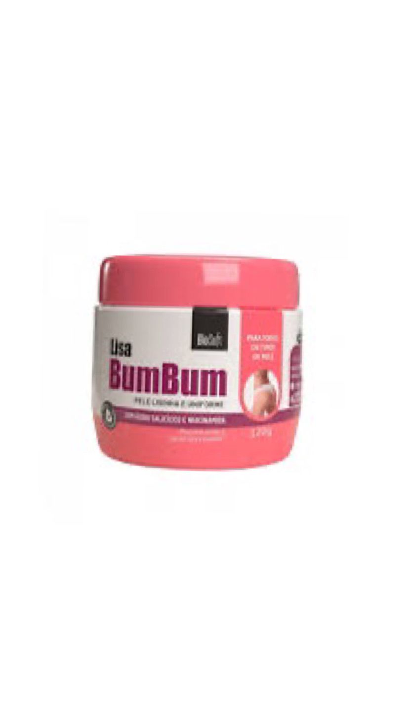 CREME  LISA BUMBUM LISINHO 120G -BIOSOFT INVILA - Tudo para unhas em gel