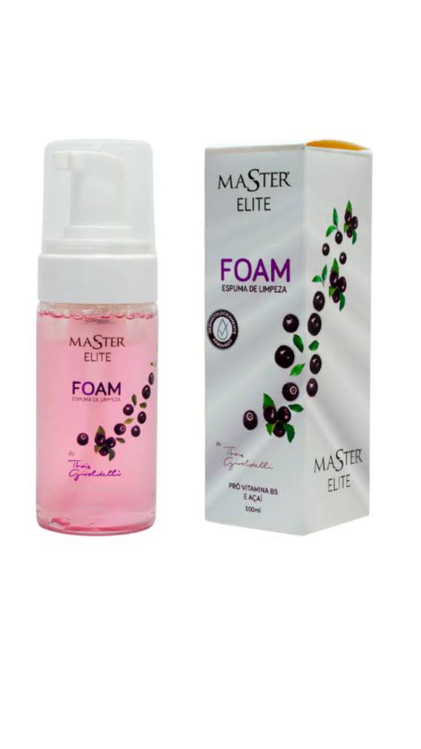 ESPUMA DE LIMPEZA FOAM 100ML  -MASTER INVILA - Tudo para unhas em gel