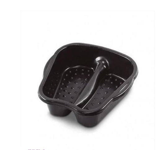 BACIA PARA PEDICURE PRETA - DOMPEL INVILA - Tudo para unhas em gel