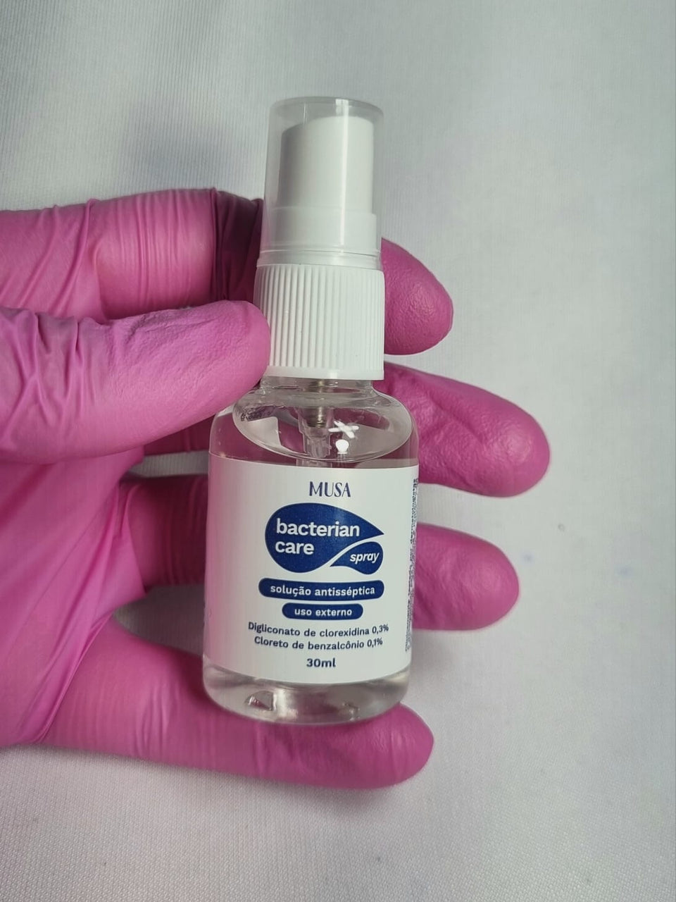 BACTERIAN CARE SPRAY MUSA- 30ML INVILA - Tudo para unhas em gel