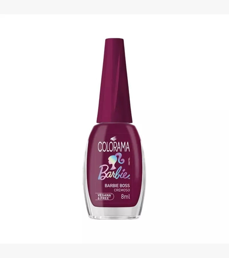 ESMALTE COLORAMA BARBIE BOSS 8ML INVILA - Tudo para unhas em gel