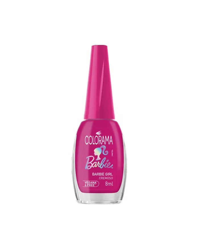 ESMALTE COLORAMA BARBIE GIRL 8ML INVILA - Tudo para unhas em gel