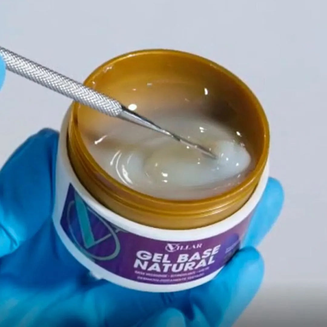 GEL BASE NATURAL VILLAR 20G INVILA - Tudo para unhas em gel