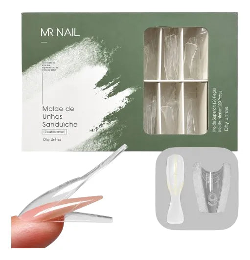 MR NAIL MOLDE UNHAS SANDUICHE BW078