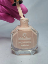 ESMALTE BELLA ROSA FOCUS GLITTER 04-18ML INVILA - Tudo para unhas em gel