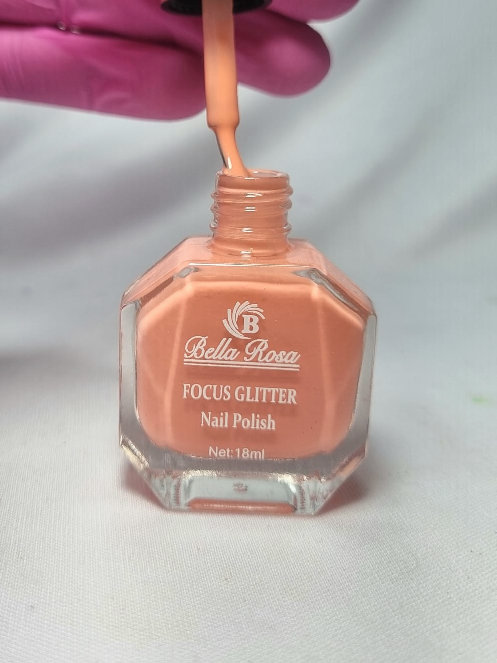 ESMALTE BELLA ROSA FOCUS GLITTER 08- 18ML INVILA - Tudo para unhas em gel