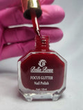 ESMALTE BELLA ROSA FOCUS GLITTER 13- 18ML INVILA - Tudo para unhas em gel
