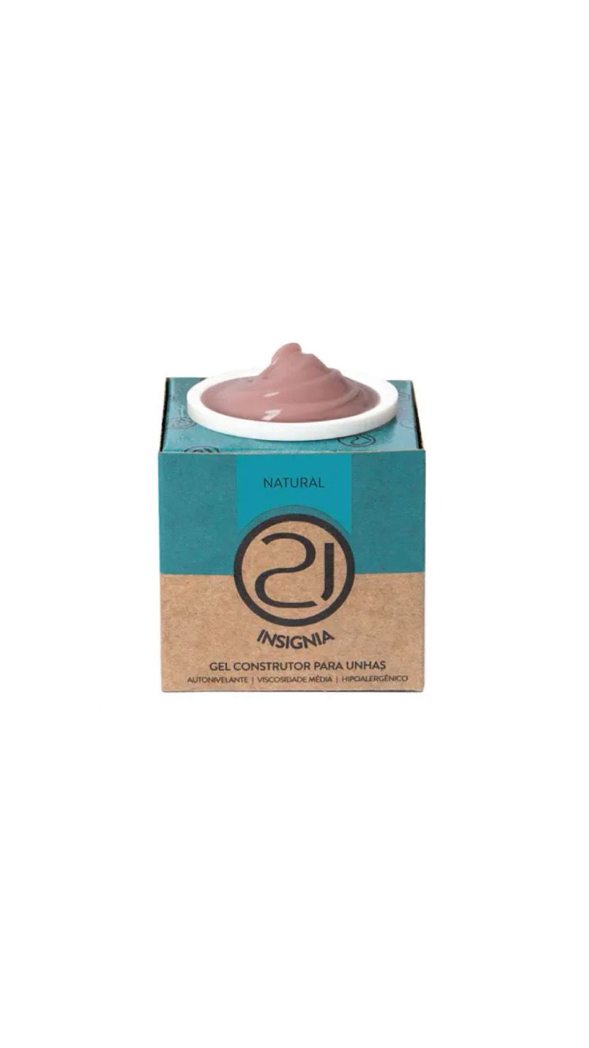 GEL NAILS 21 NATURAL 34G -INSIGNIA INVILA - Tudo para unhas em gel