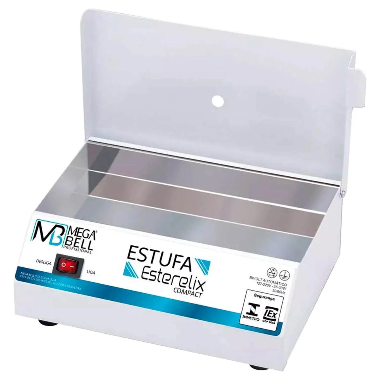 ESTUFA ESTERELIX COLOR BRANCA - MEGA BELL INVILA - Tudo para unhas em gel