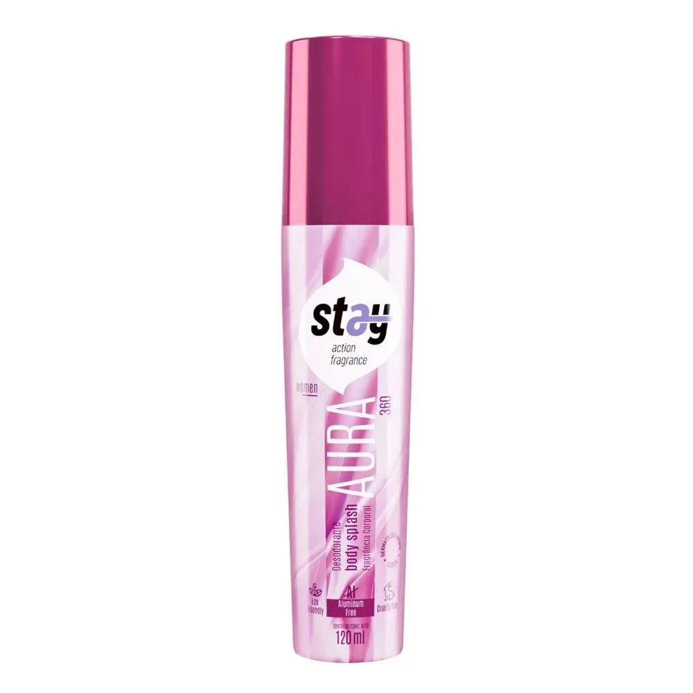 Body Splash Stay Aura 120ml Feminino ✨