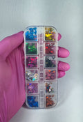 KIT DECORACAO PARA UNHAS- BORBOLETA INVILA - Tudo para unhas em gel