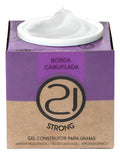 GEL NAILS 21 STRONG BORDA CAMUFLADA 34G INVILA - Tudo para unhas em gel