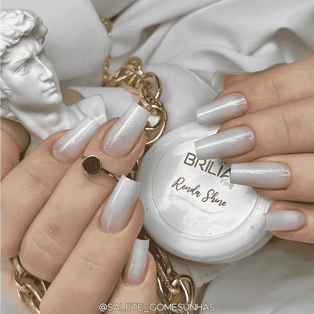 GEL BRILIA RENDA SHINE 15G INVILA - Tudo para unhas em gel