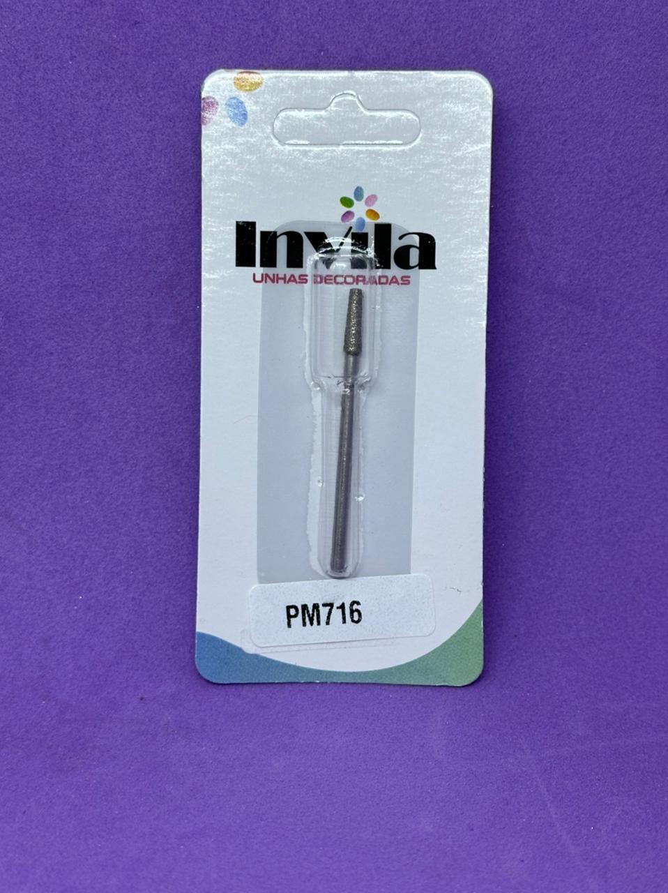 BROCA DIAMANTADA PM716 - INVILA INVILA - Tudo para unhas em gel