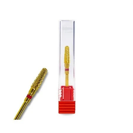 BROCA TUNGSTÊNIO F-GOLD MEDIUM UMBRELLA ST INVILA - Tudo para unhas em gel