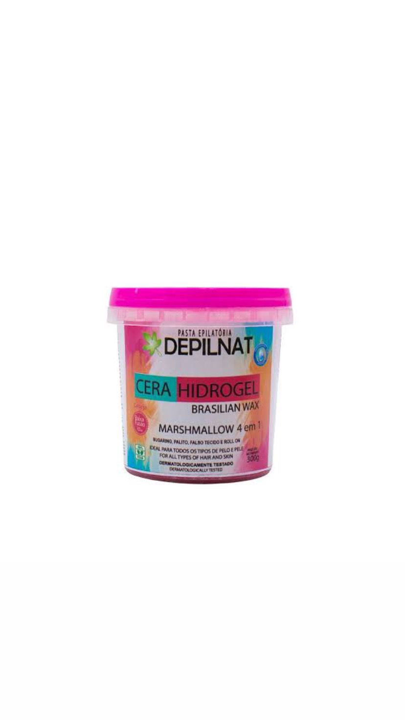 CERA HIDROGEL CEREJA 300G -DEPILNAT INVILA - Tudo para unhas em gel