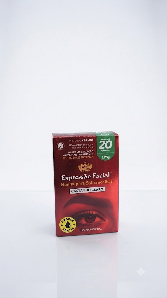 HENNA POCKET CASTANHO CLARO - EXPRESSAO FACIAL
