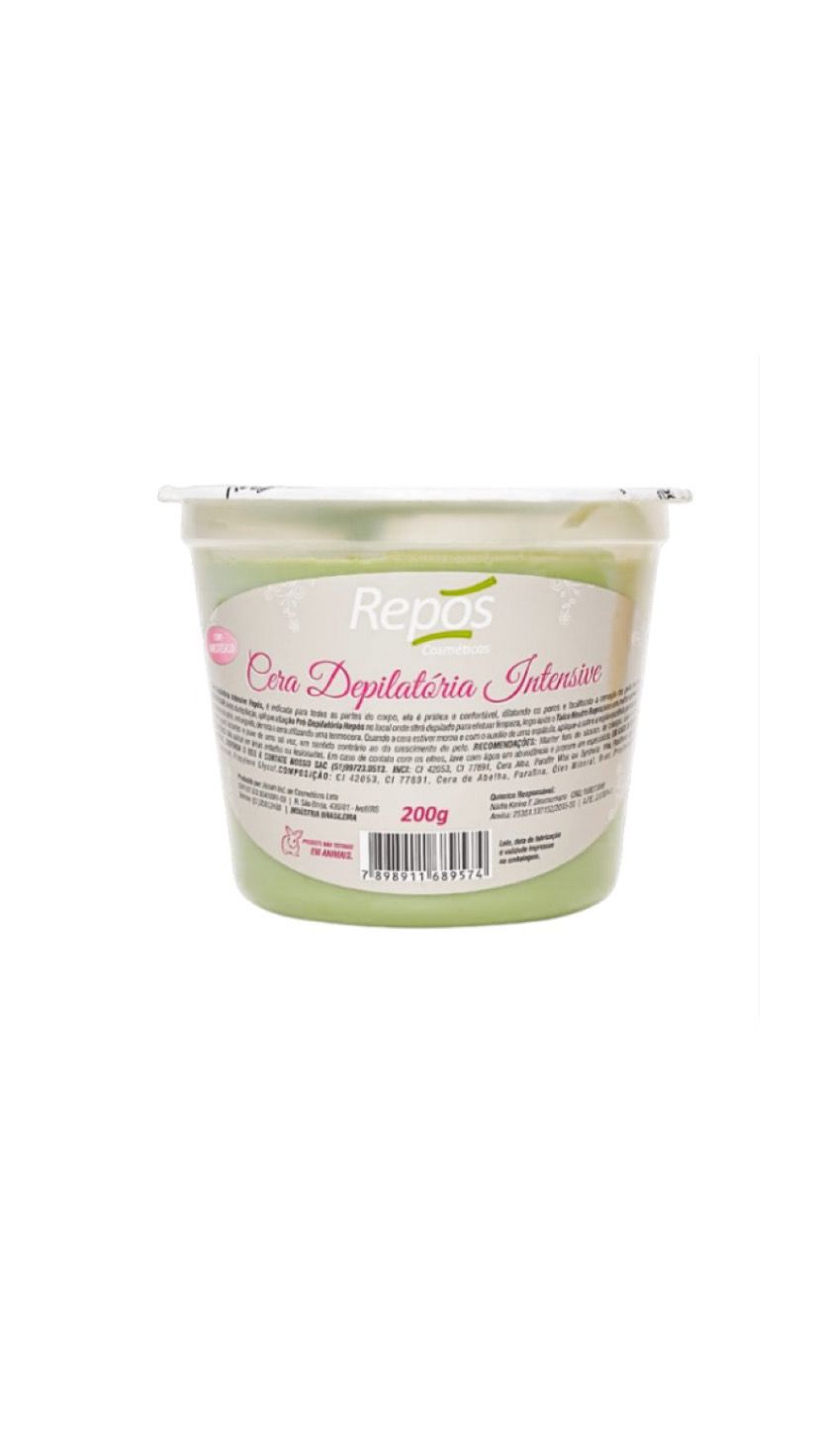 CERA DEPILATÓRIA INTENSIVE 200G -REPOS INVILA - Tudo para unhas em gel