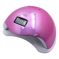 CABINE SUN 5 C/ VISOR 24 LEDS ROSA -DZ INVILA - Tudo para unhas em gel