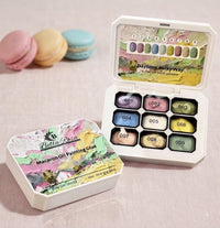 KIT ESMALTE CAIXINHA CORES PASTEIS 9 CORES BELLA ROSA 22.5ML