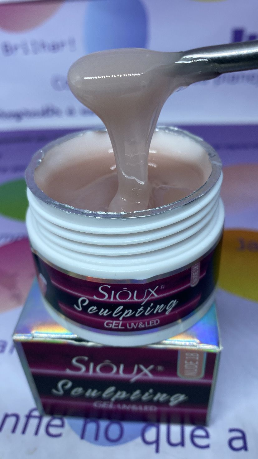 Sculpting Gel Uv Led 15g – Nude 18– Siôux INVILA - Tudo para unhas em gel