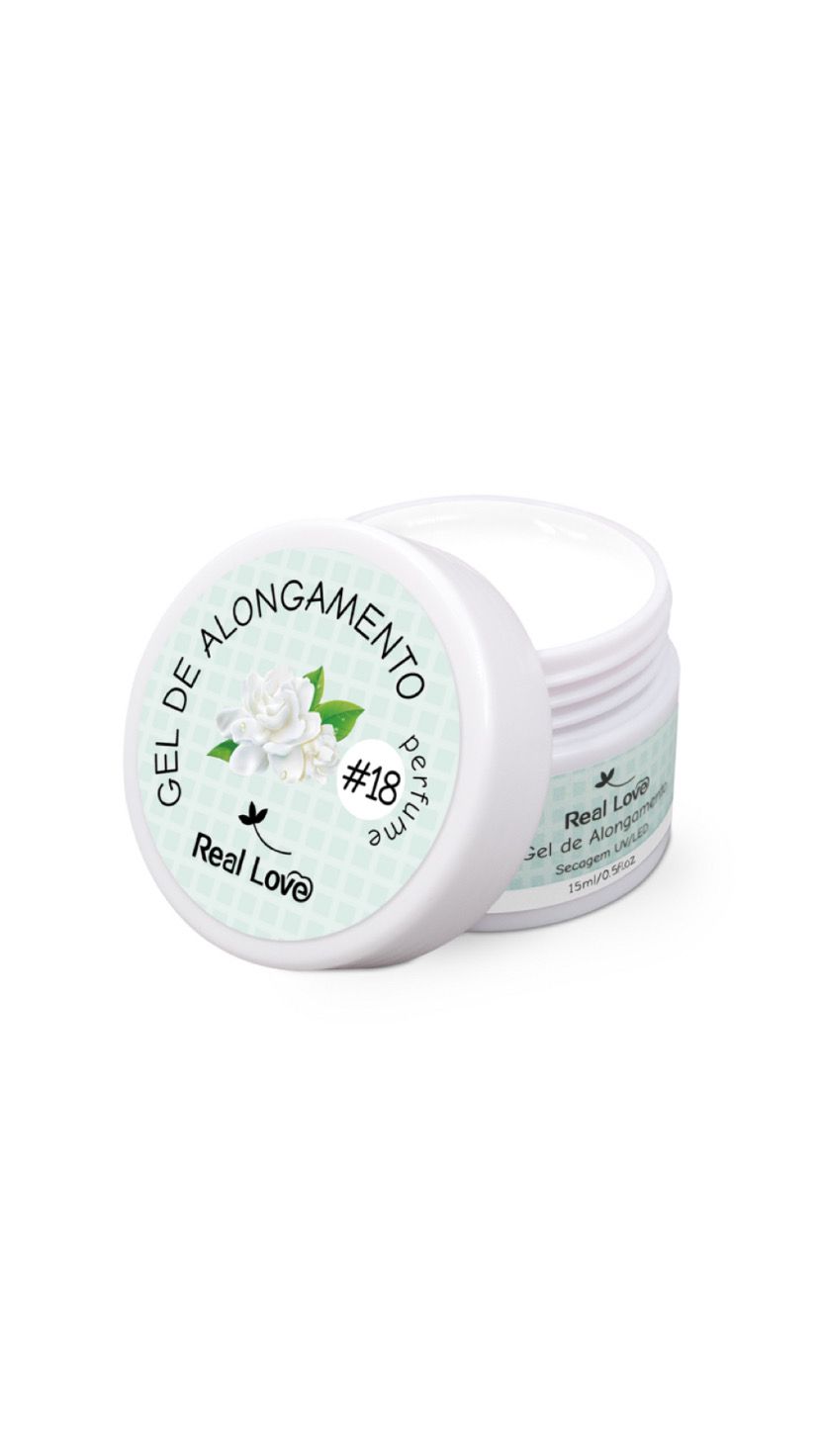 GEL DE ALONGAMENTO #18 -REAL LOVE INVILA - Tudo para unhas em gel