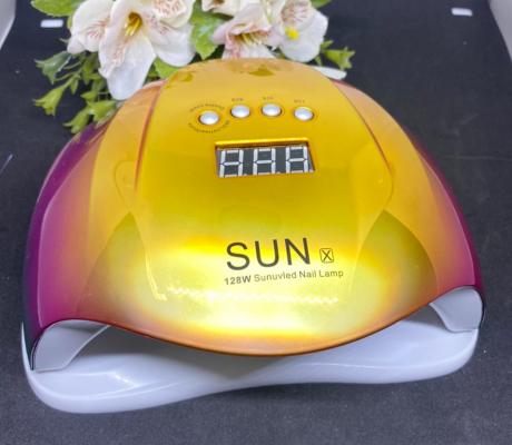 Cabine Cromada Dourada Sun X Uv 36 Led Secagem Unhas Gel INVILA - Tudo para unhas em gel
